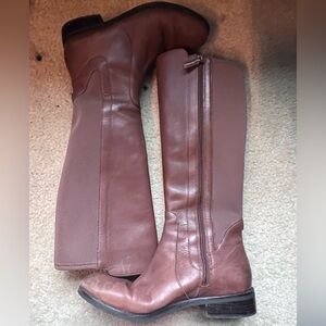 Cole Haan brown leather Calf tall boots size 9